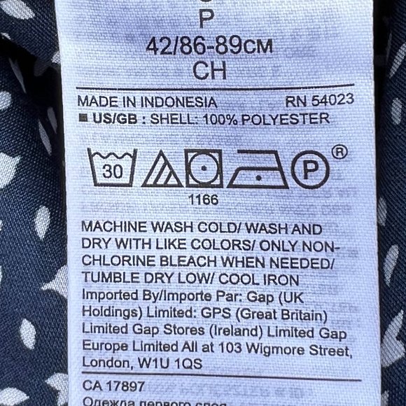 Sleeveless blouse, Banana Republic, Small - Picture 7 of 7